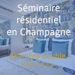 Séminaire en chambre double - Acompte Membre